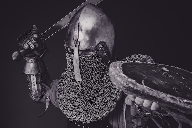 A knight preparing to defend your PPC account.