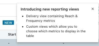 new reporting views linkedin