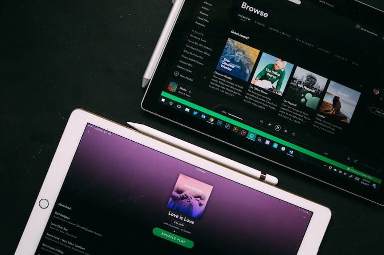 Spotify on Tablets