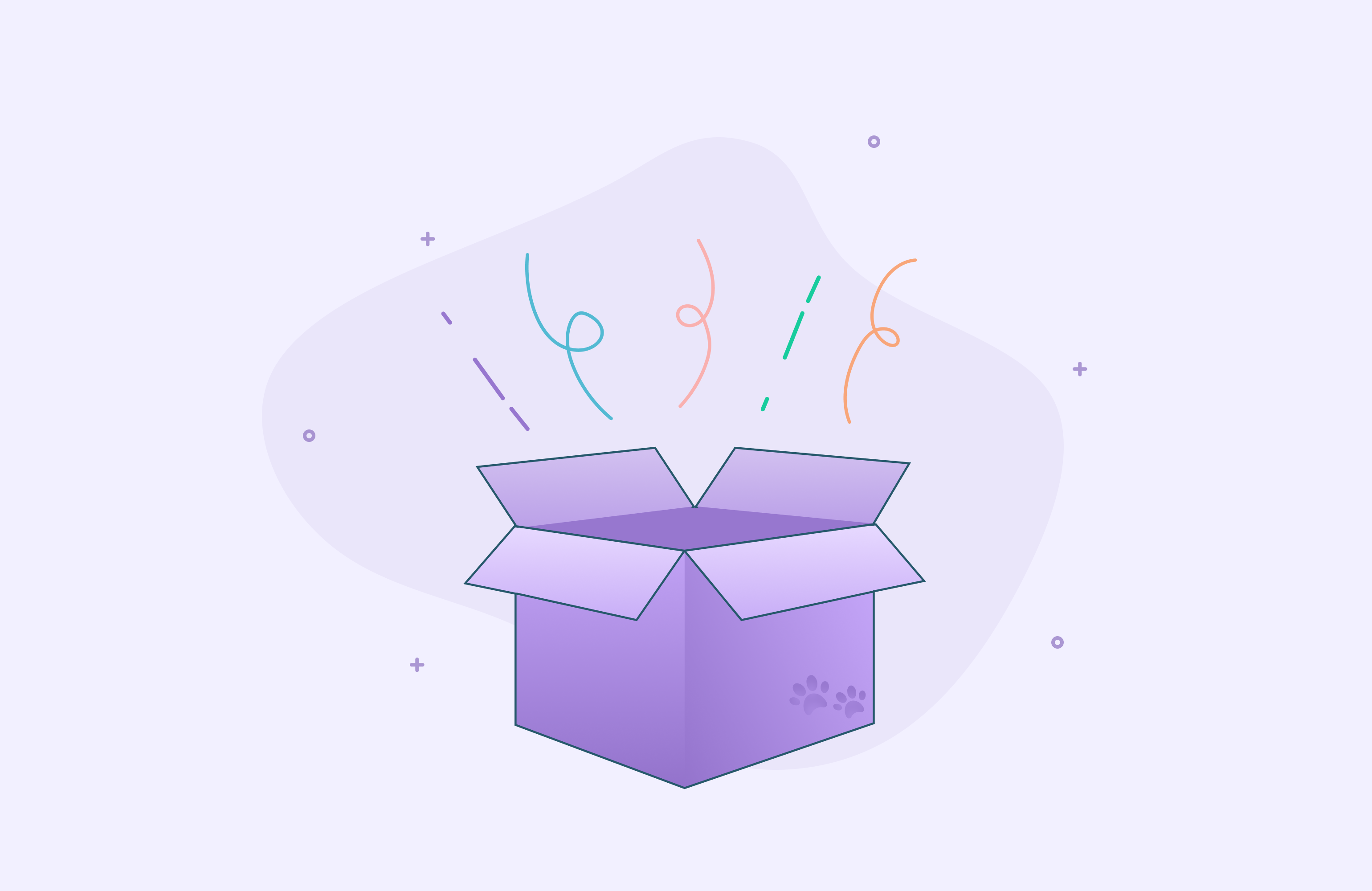 The ecommerce unboxing experience represented by an open box.