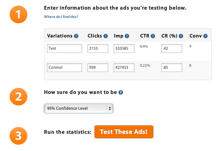 Cardinal Test setup